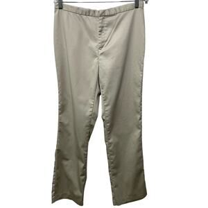 Vintage Y2K Old Navy Trouser Pants Mid Rise Straight‎ Leg Beige Womens Size 10